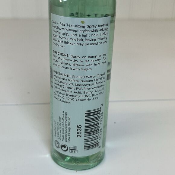 L'ANGE TRIO HAIR CARE PRODUCTS .TEXTURE SPRAY,HEAT SHIELD, GLAZE HAIR LOTION 4OZ - Picture 7 of 15